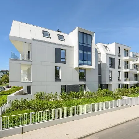 Fresh Wave - Taras, Parking, Luksusowe Osiedle By Lion Apartament Sopot